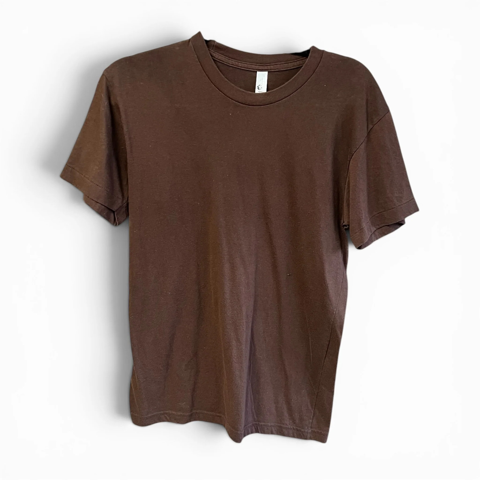 American Apparel Vintage 2000’s T-Shirt, 50-50, Brown, size s