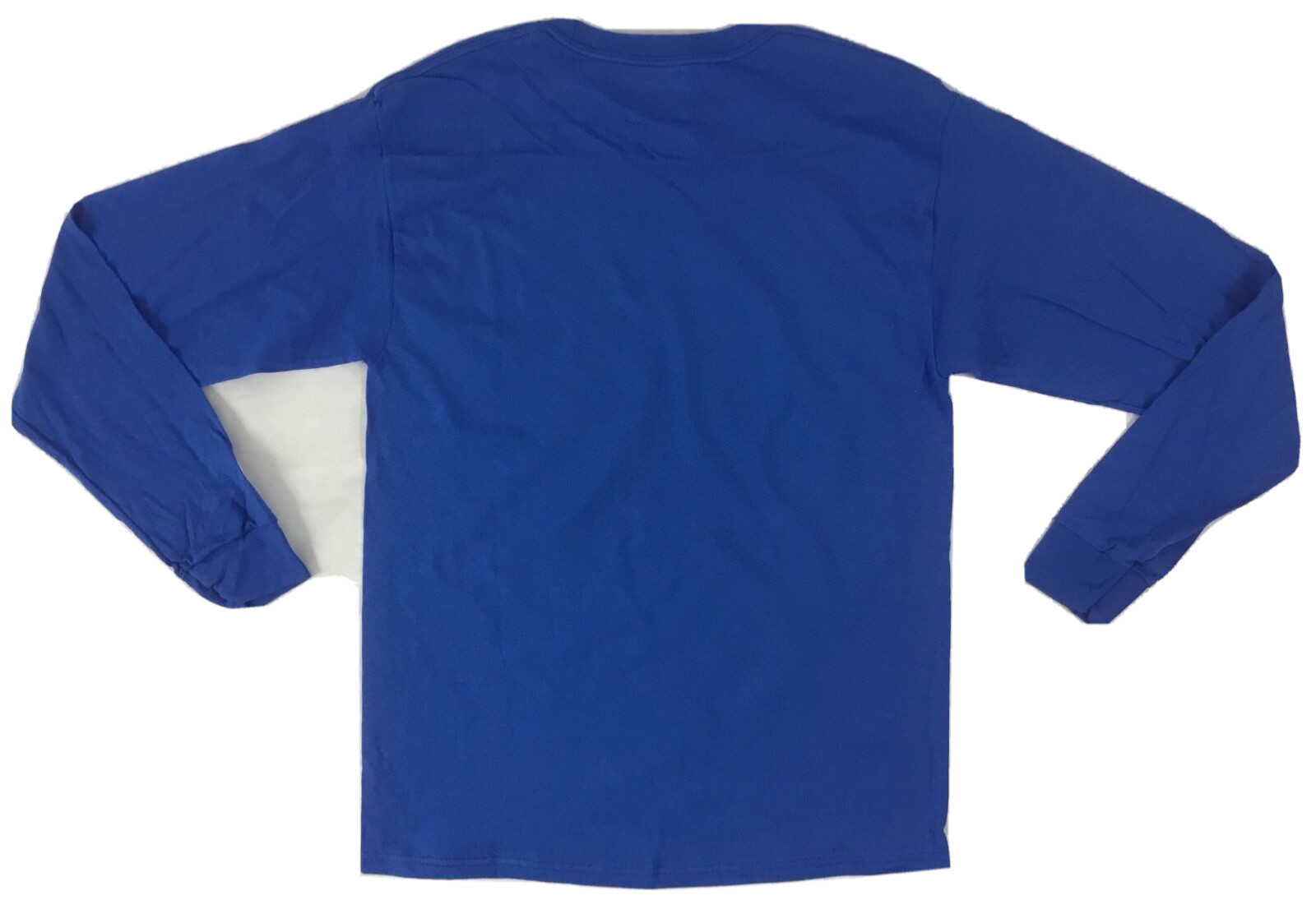 Champion Men TWO Long Sleeve Workout T-Shirt CC8C Ribbed Cuff BLUE Size L gallery