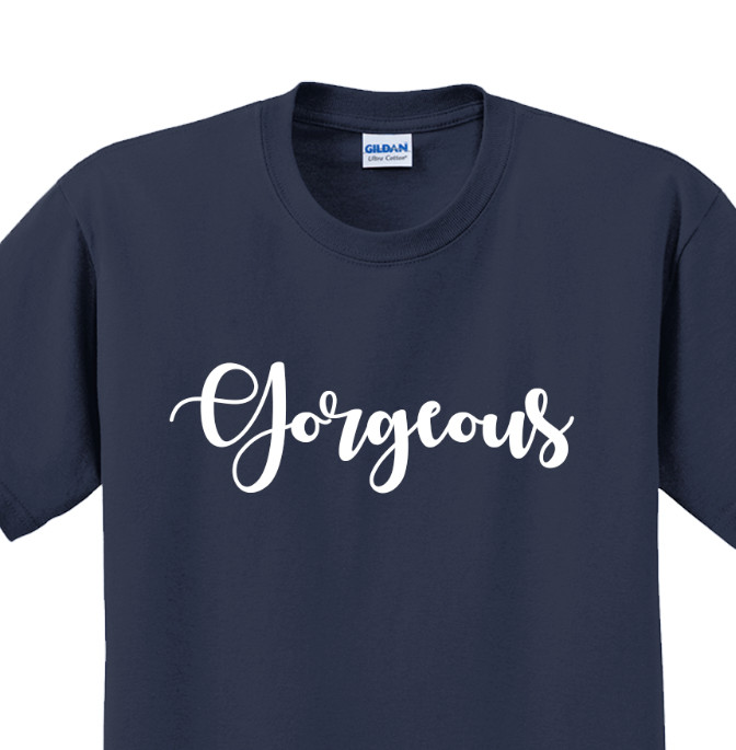 Gorgeous T-Shirt Short Sleeve Graphic Tee Unisex Apparel Custom Personalized gallery