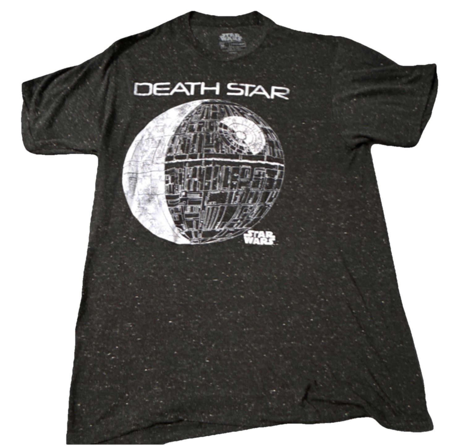 Star Wars Fifth Sun Death Star Men’s Graphic T-Shirt Black Cotton M