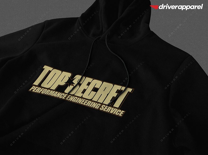 JDM Top Secret Shirts & Hoodies Supra Skyline GTR Silvia S15 Gold Performance gallery