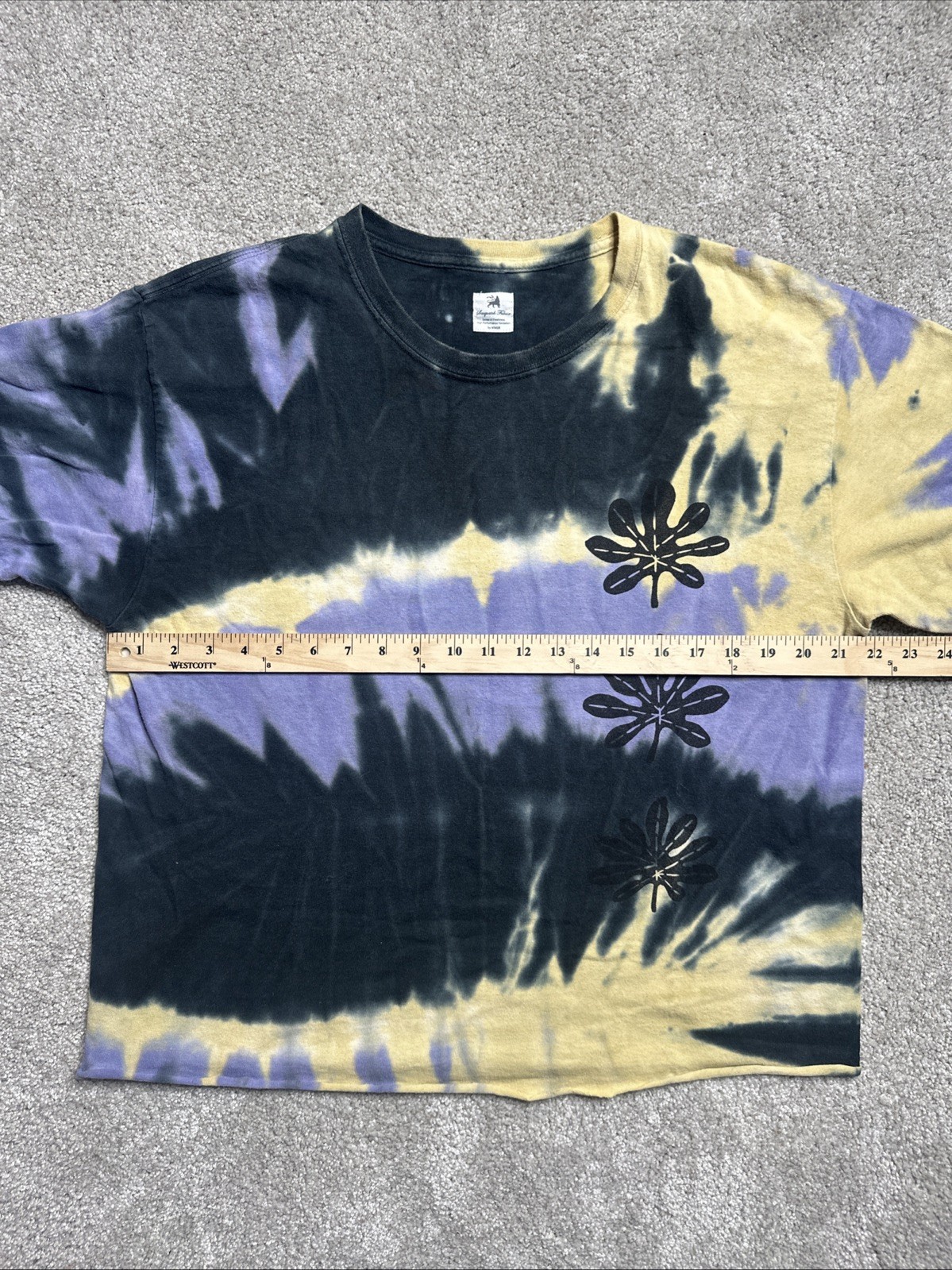 Sasquatchfabrix Tie Dye Cropped shirt Size L Sasquatch Fabrix Fabric Japan Brand gallery