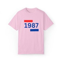 Custom Year Born Unisex Garment-Dyed T-shirt