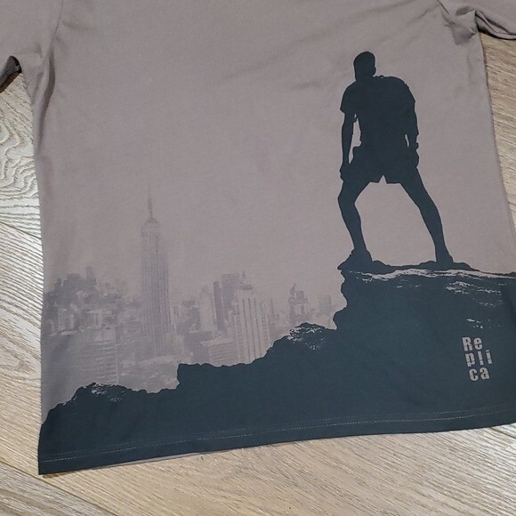 REPLICA MOUNTAIN CLIMBER/HIKING tshirt. #4107 gallery