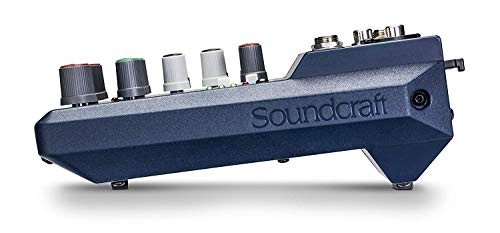Soundcraft Notepad-5 Small-Format Analog Mixing Console with USB I/O, 5-channel