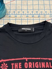 Dsquared2 Jailed Born In Canada Made In Italy Long Sleeve Black Size Small