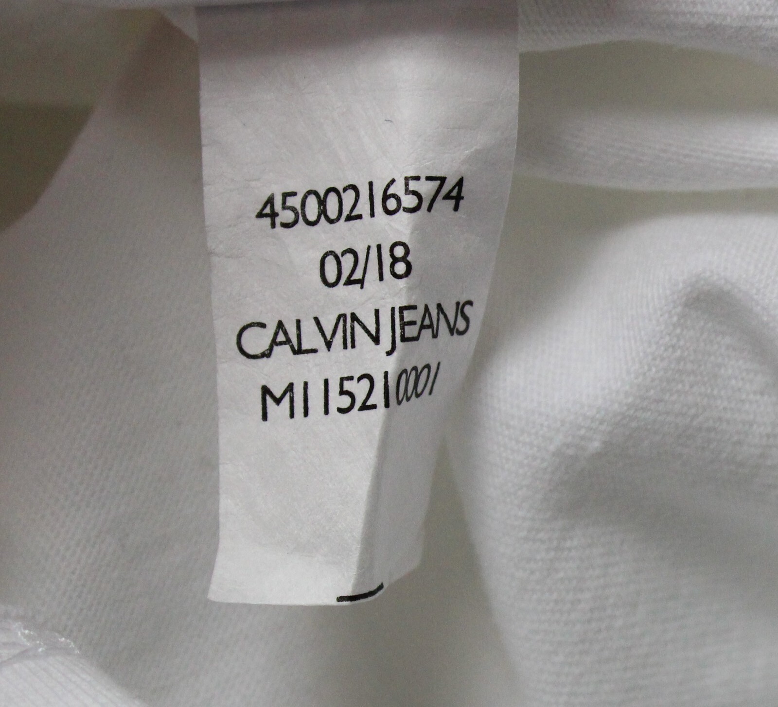 CALVIN KLEIN JEANS T-Shirt Mens M (MEDIUM) Logo Crew Neck Short Sleeve gallery