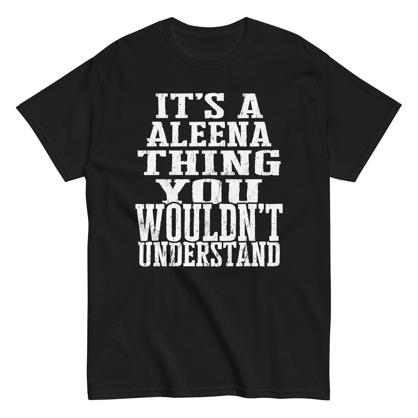 Its a Aleena Thing Family Reunion First Last Squad Name T Shirt