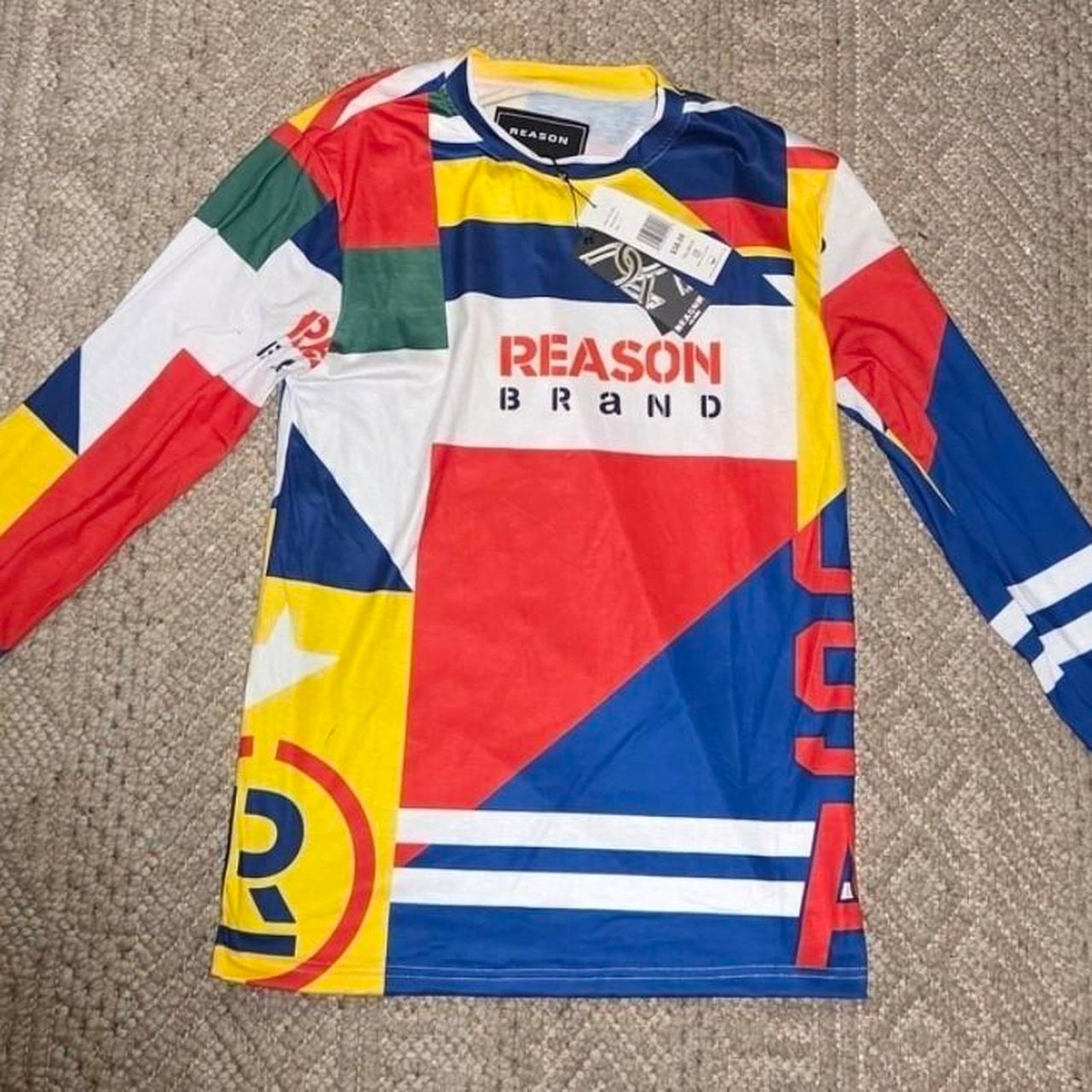Reason brand multi color long SMALL gallery