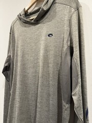 Costa Del Mar Men’s Technical Hoodie Performance T Shirt Size Small Gray