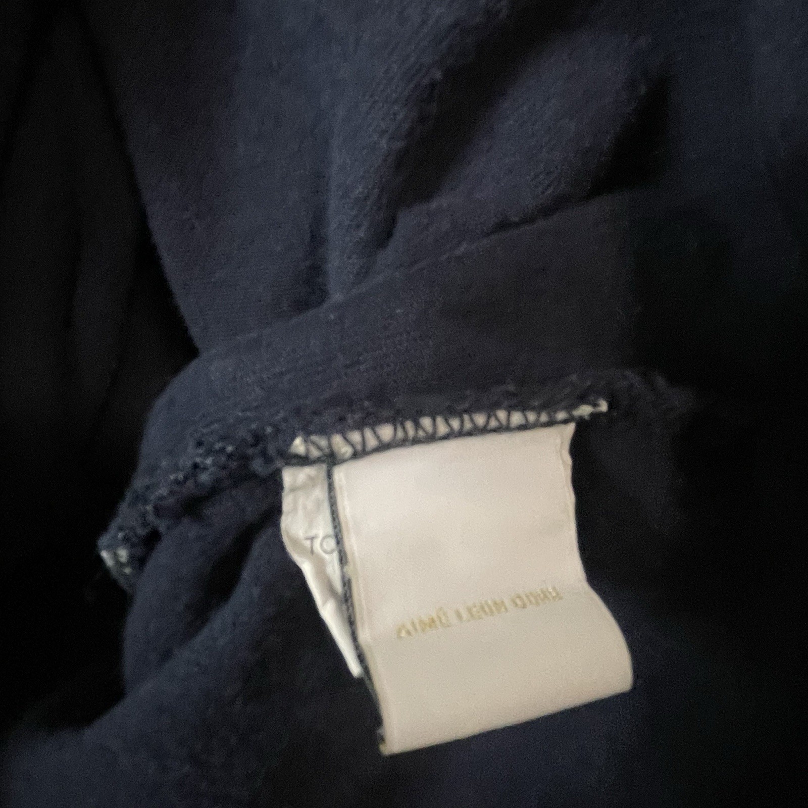 Aime Leon Dore ALD Monogram Navy Pocket Tee - Men’s Large gallery
