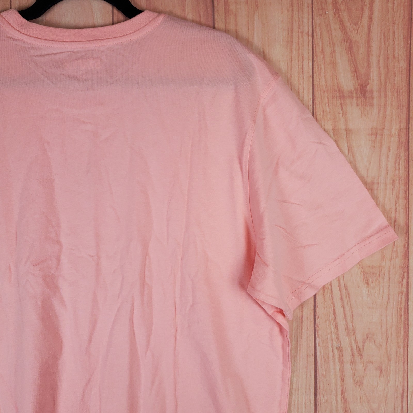 Staple Pigeon T Shirt Mens XL Bubblegum Pink Cotton Embroidered Logo Casual Wear gallery