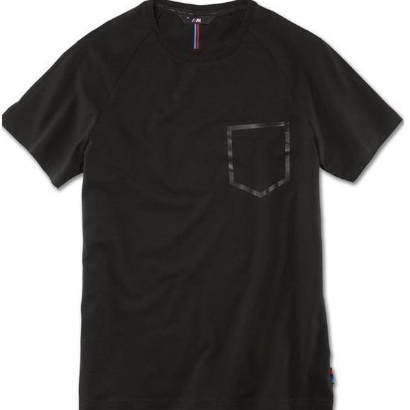 BMW Motorsport black t-shirt with pocket Size XXL