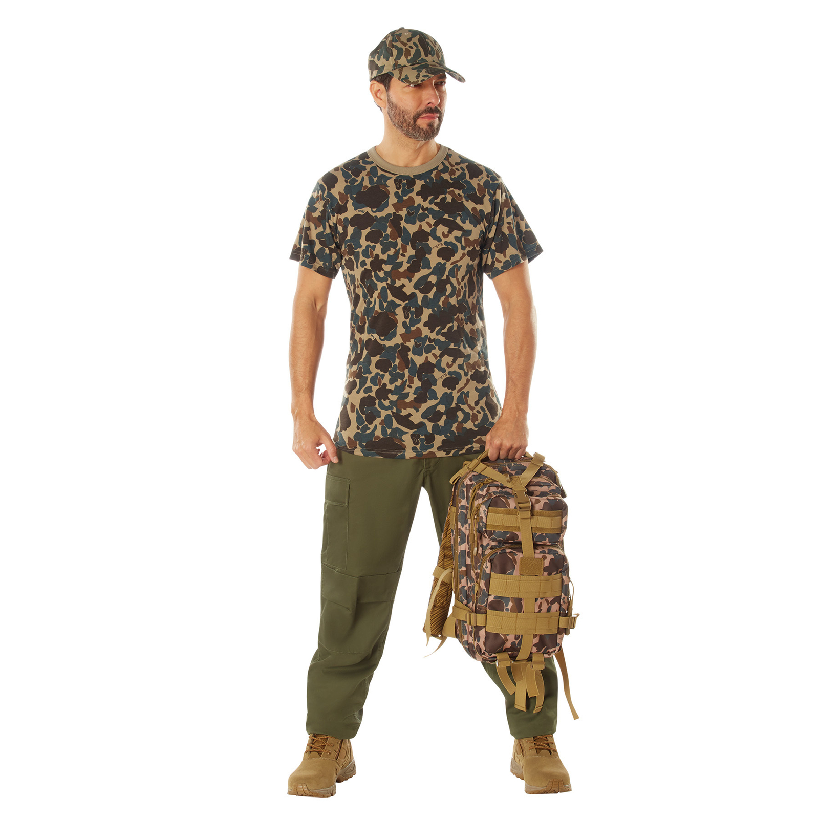 Rothco X Bear Archery Fred Bear Camo Moisture Wicking T-Shirt - Performance Camo gallery