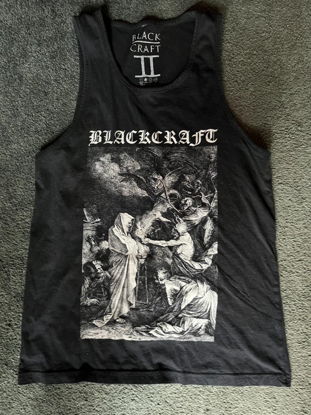 BLACKCRAFT Cult Muscle Shirts (3) Sz. Med. Gothic Devil Clothing Video Games gallery