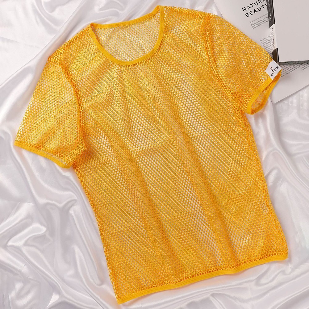 Clubwear Short Sleeve Crew Neck Design Four Seasons Wear Lightweight Fabric gallery