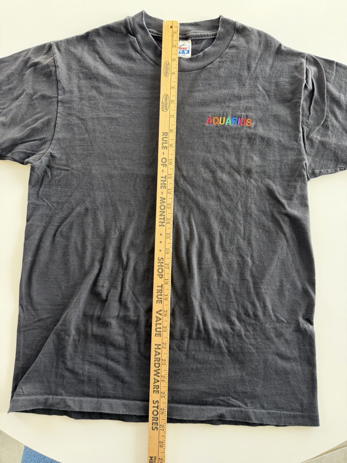 Vintage W.E. We're Everywhere Aquarius Pride T-Shirt Single Stitch Sz M Black gallery