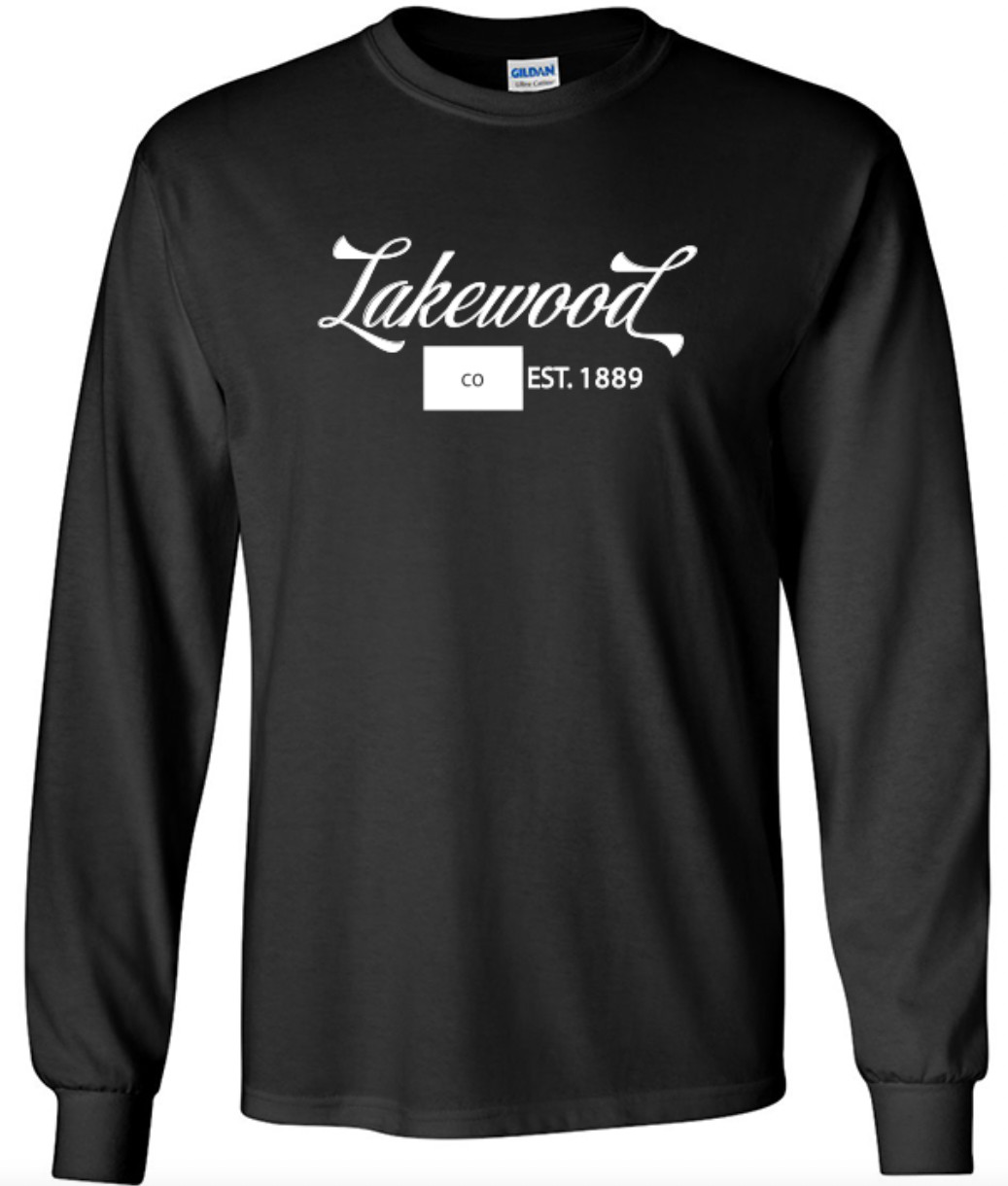 Lakewood Colorado State T-Shirt Long Sleeve Graphic Tees Unisex Apparel Design gallery