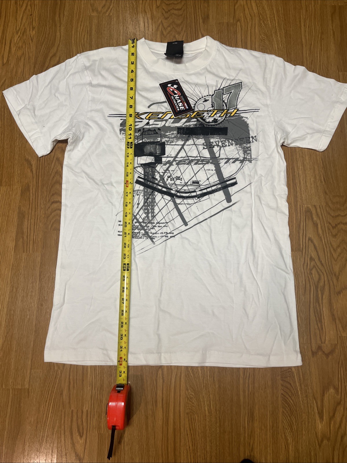 Vintage NASCAR Mark Martin #5 T-Shirt XL Chase Authentics Graphic Distressed gallery