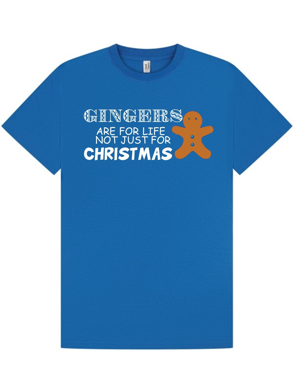 CHRISTMAS T-SHIRT / GINGERS ARE FOR LIFE / ADULT / PARTY / WORK / FUNNY / S-XXL gallery