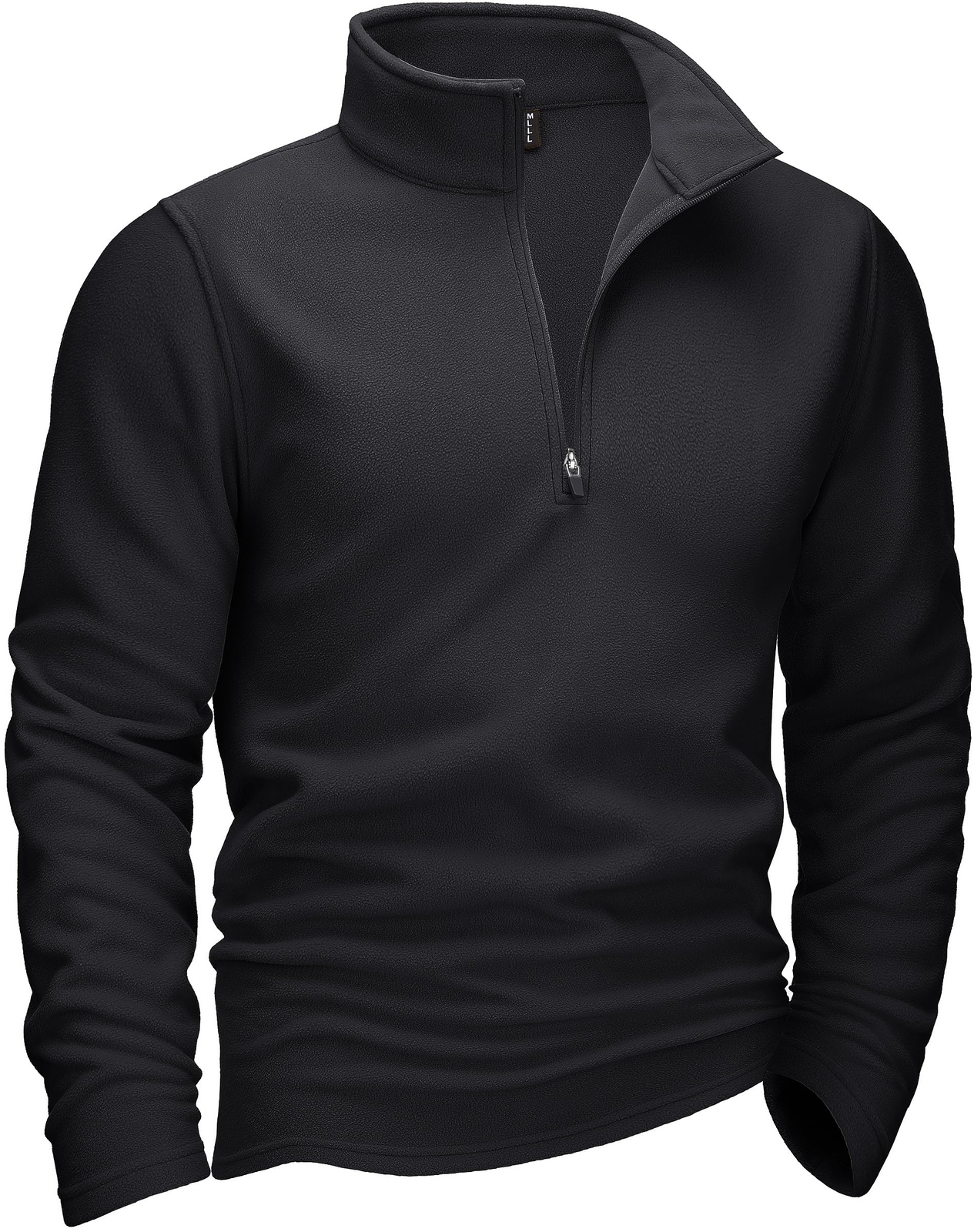Men's 1/4 Zip Fleece Shirts Long Sleeve Thermal Warm Winter Casual Sweatshirts gallery