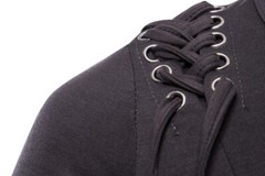 Summer Men’s Slim Fit Irregular Asymmetric Short Sleeved Summer T-shirts Korean