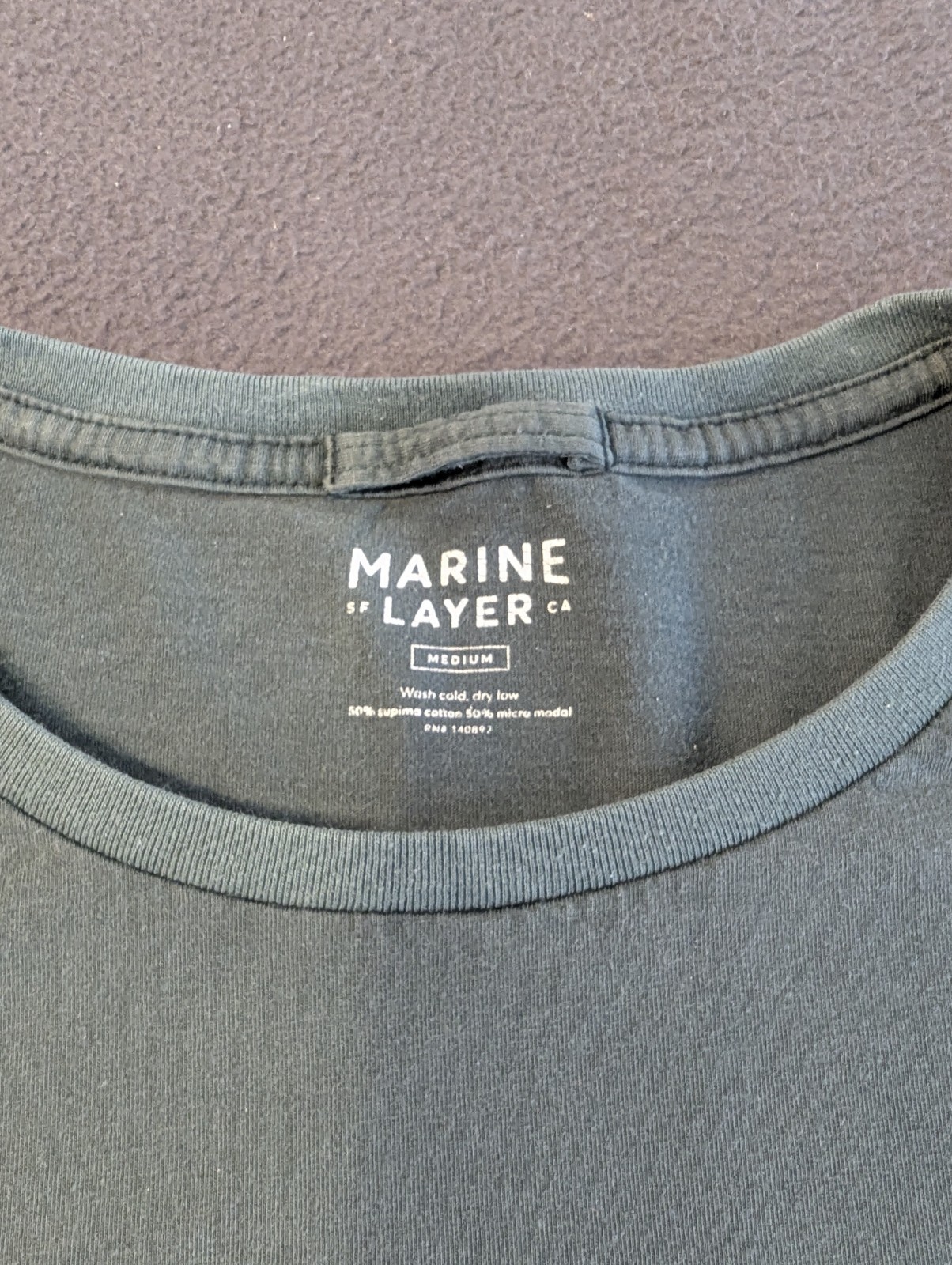 Marine Layer Yosemite Graphic Supima Cotton T-Shirt Green Men's Size M gallery