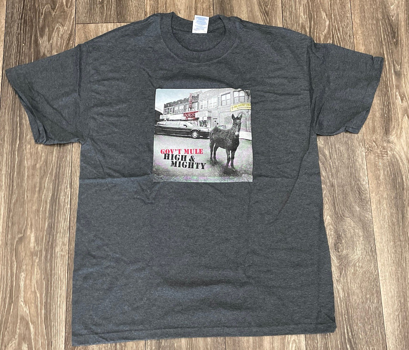 Gov’t Mule High & Mighty 2006 Official Tour T-shirt – NEW, UNWORN, Sz Large