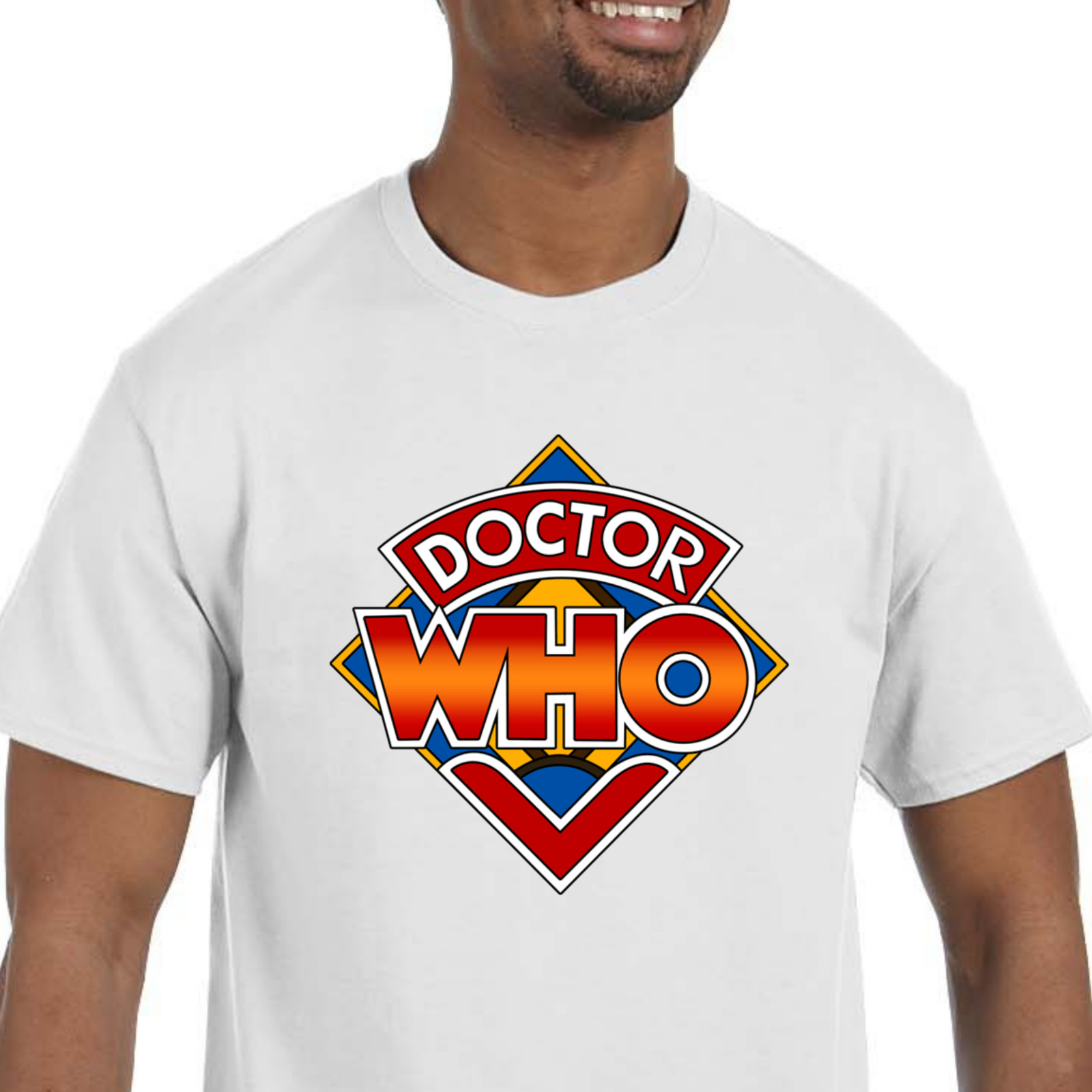 Classic Doctor Who T-Shirt NEW *Pick your color & size* vintage 4th Baker gallery