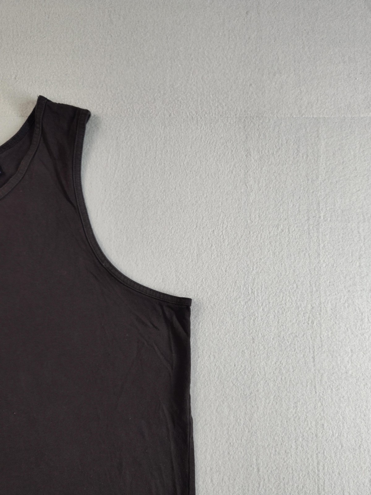 Basic Editions Tank Top Shirt Mens XL Black Sleeveless 100% Cotton Casual gallery