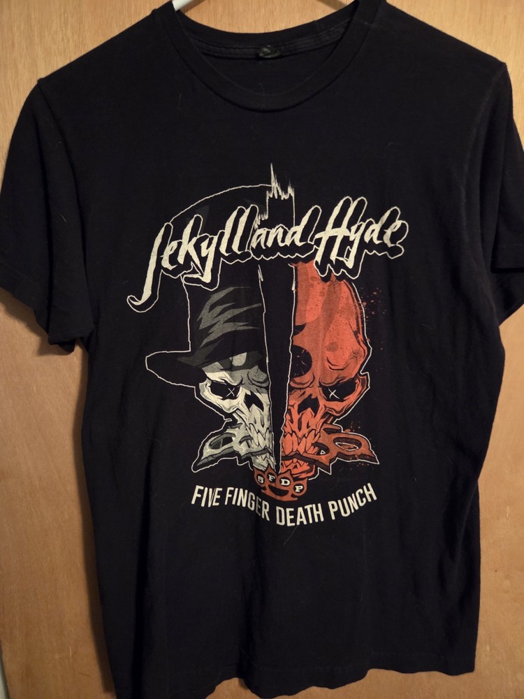 Jekyll and Hyde five finger Death Punch size medium T-shirt