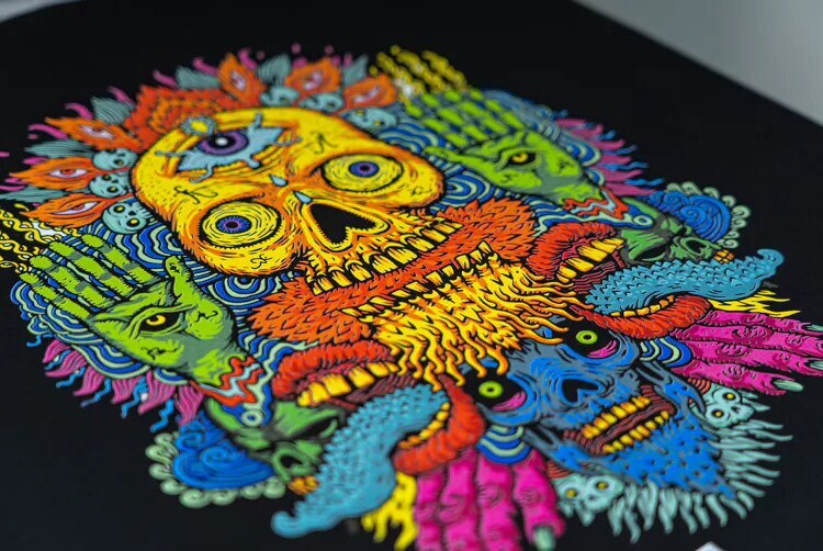 Personalised DIY Heat Transfers Iron on T-shirt Lot Apply DTF Custom Patch Logo gallery