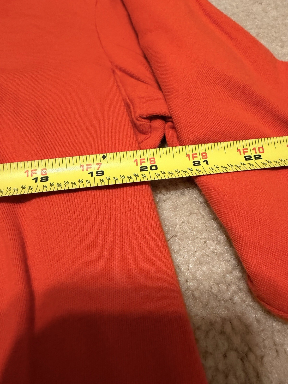 Adidas Amplifier Tee Long Sleeve Shirt Mens 2XL Orange Crew Neck Cotton Gym gallery