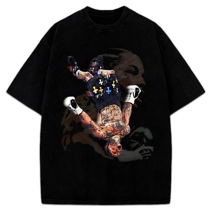 Gervonta Tank Davis Flip T-Shirt Tank Davis Boxing World Champion Custom Graphic gallery