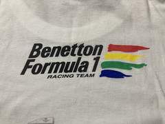 Benetton Formula 1 Renault Mild Seven Racing Team Tee T Shirt One Size Vintage