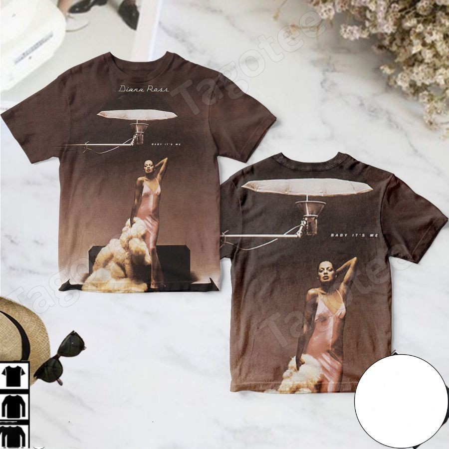 Collection Diana Ross Baby It’s Me Album 3D Unisex T-shirt S to 5XL NZL989
