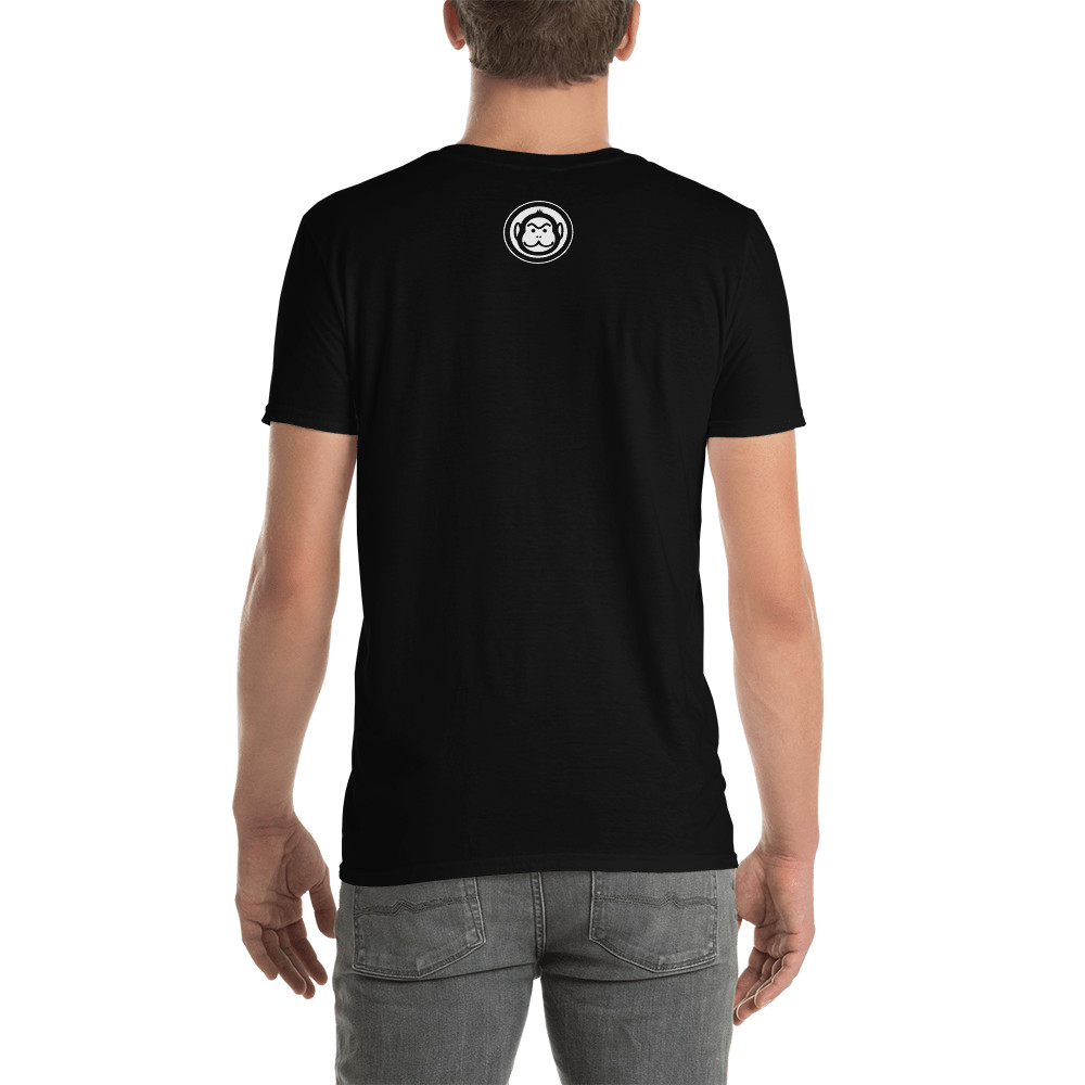 Monkey Bike (yellow) Rising Sun UNISEX Short Sleeve T-Shirt gallery
