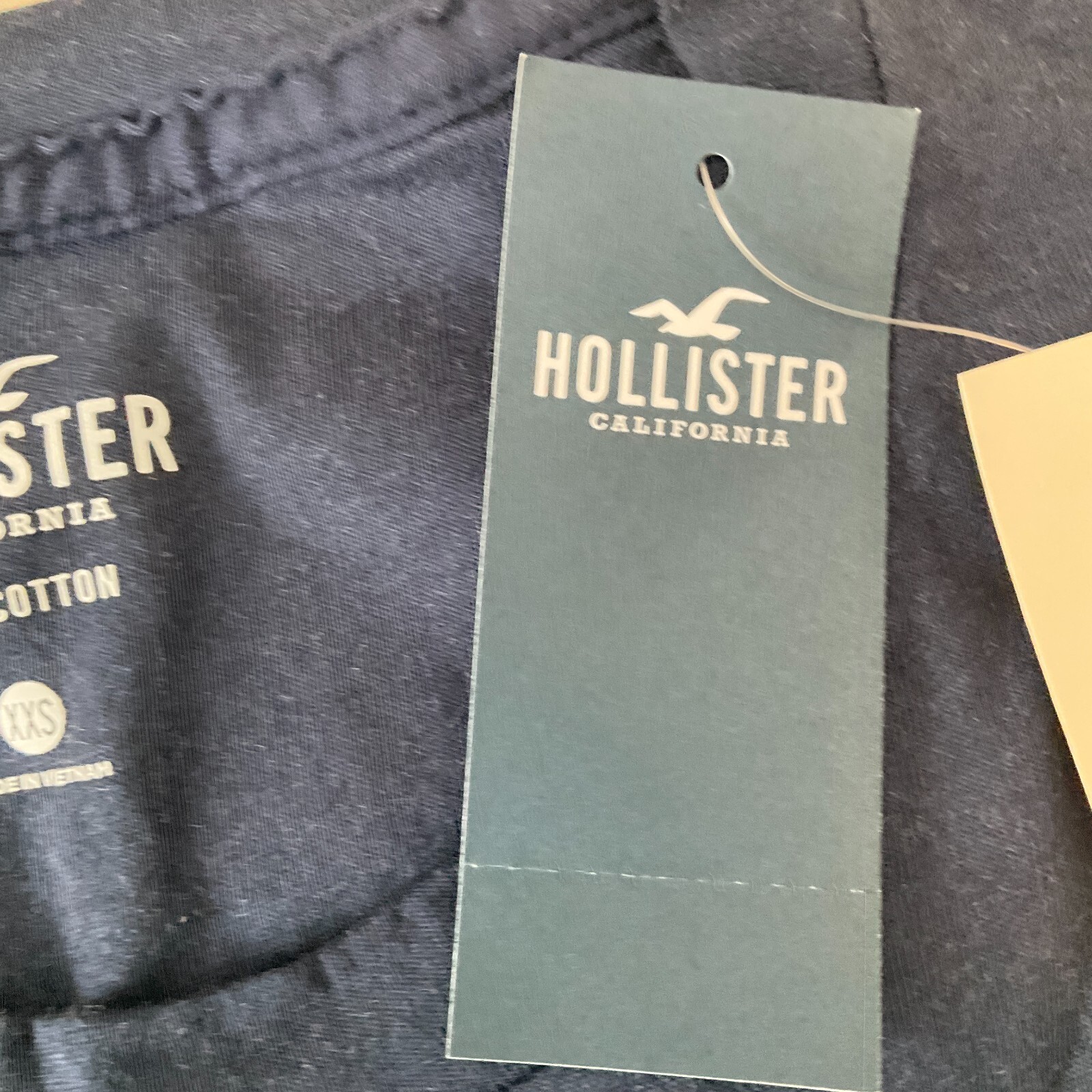 Hollister Short Sleeve T Shirts Mens Size 2XS Blue White 2 Shirts gallery