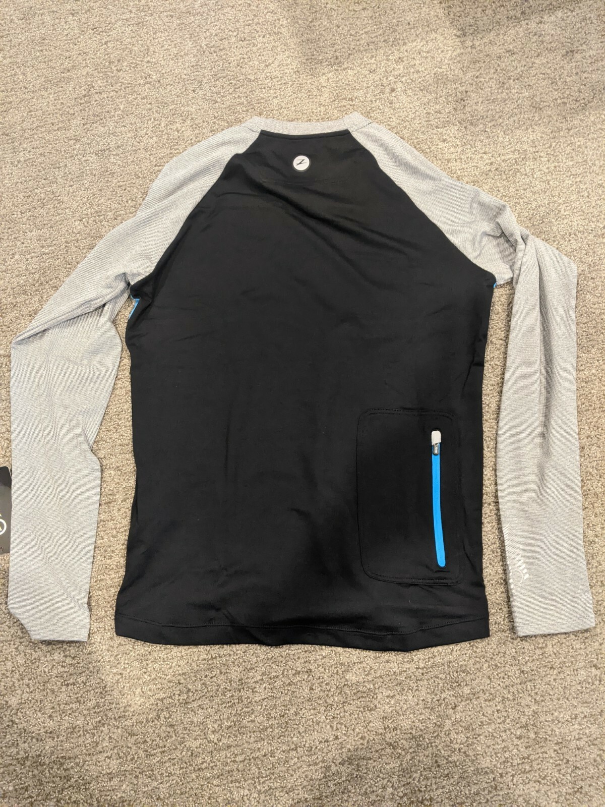 ZOOT - Men's Surfside Ink tee LS - Graphite Black Blue - SMALL gallery