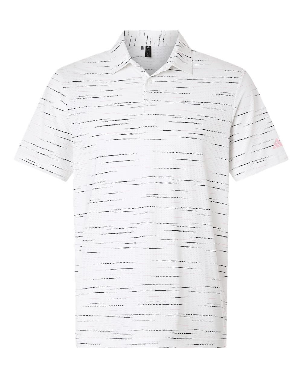 ADIDAS Golf Men's S-2XL Ultimate365 Mesh Glimmer Print Polo Sports Shirt gallery