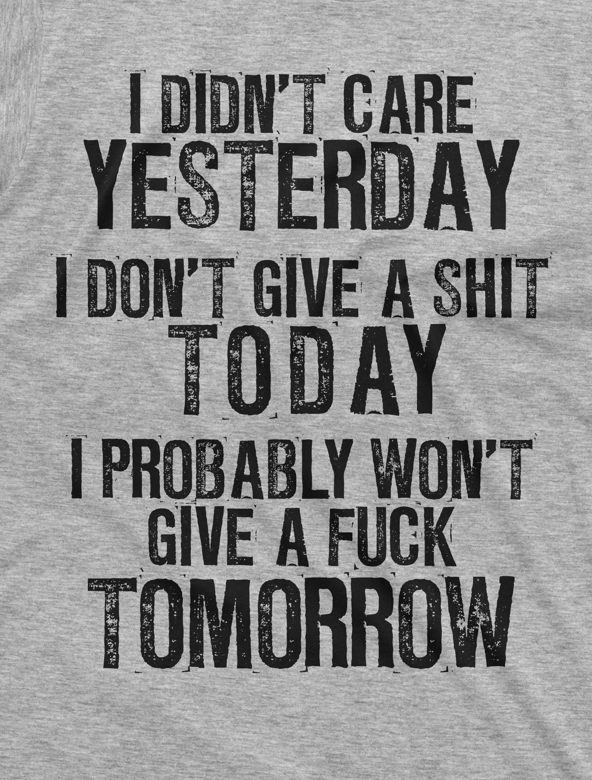 Men's Funny Sarcastic Shirt With Saying Rude Offensive Tee Birthday Gift Shirt gallery