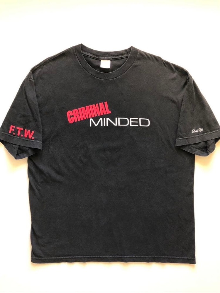 criminal minded krs-one vintage tee