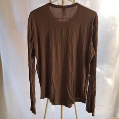 ALTERNATIVE APPAREL VINTAGE SOFT 100% COTTON HENLEY T-SHIRT LAVENDER SIZE L NWOT