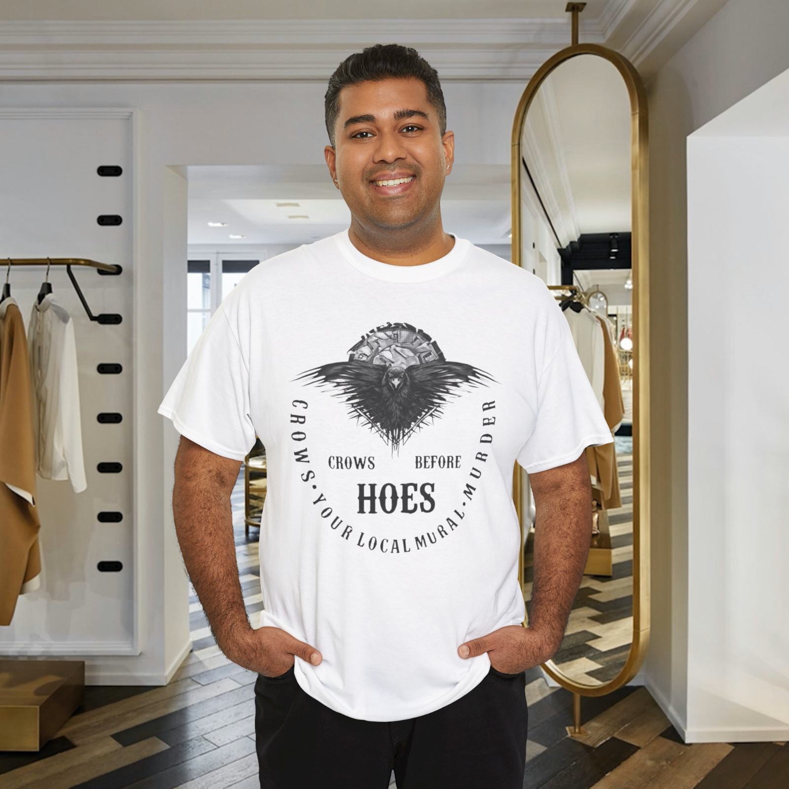 Crowns Before Hoes Support Your Local Murder Shirt gallery