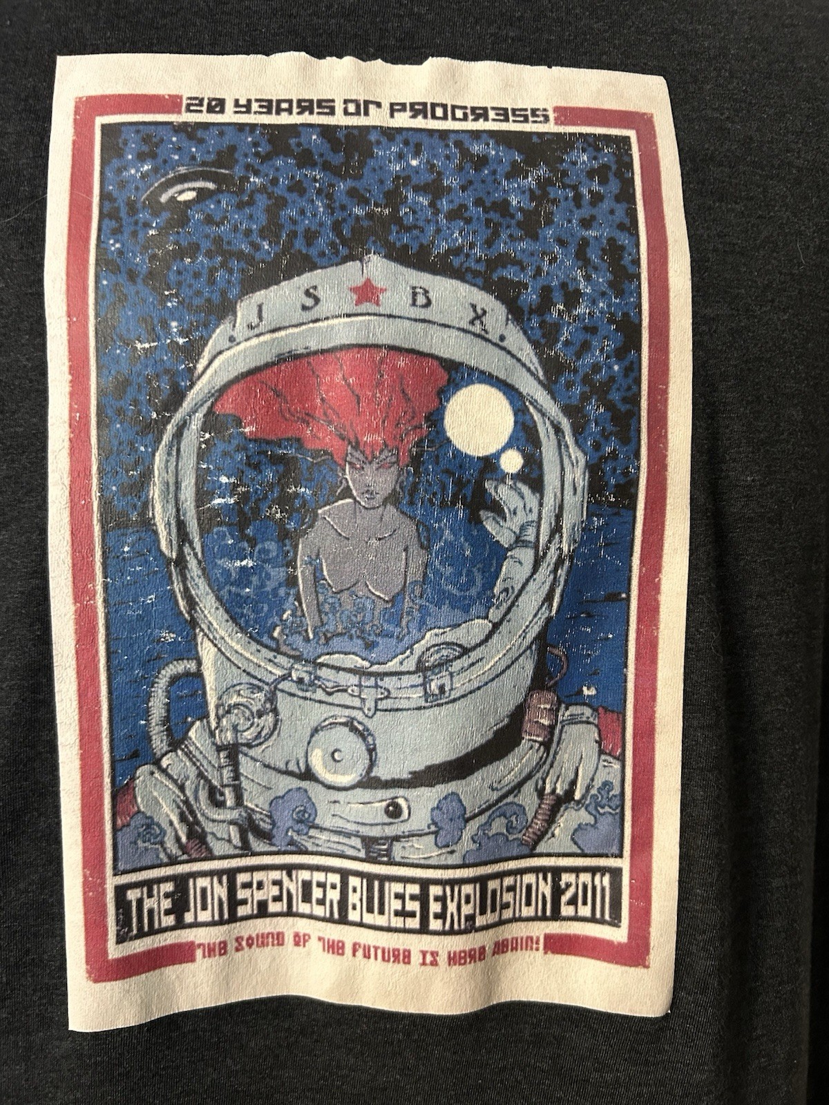 Tee: rare 2011 jon spencer blues explosion diver xl gallery