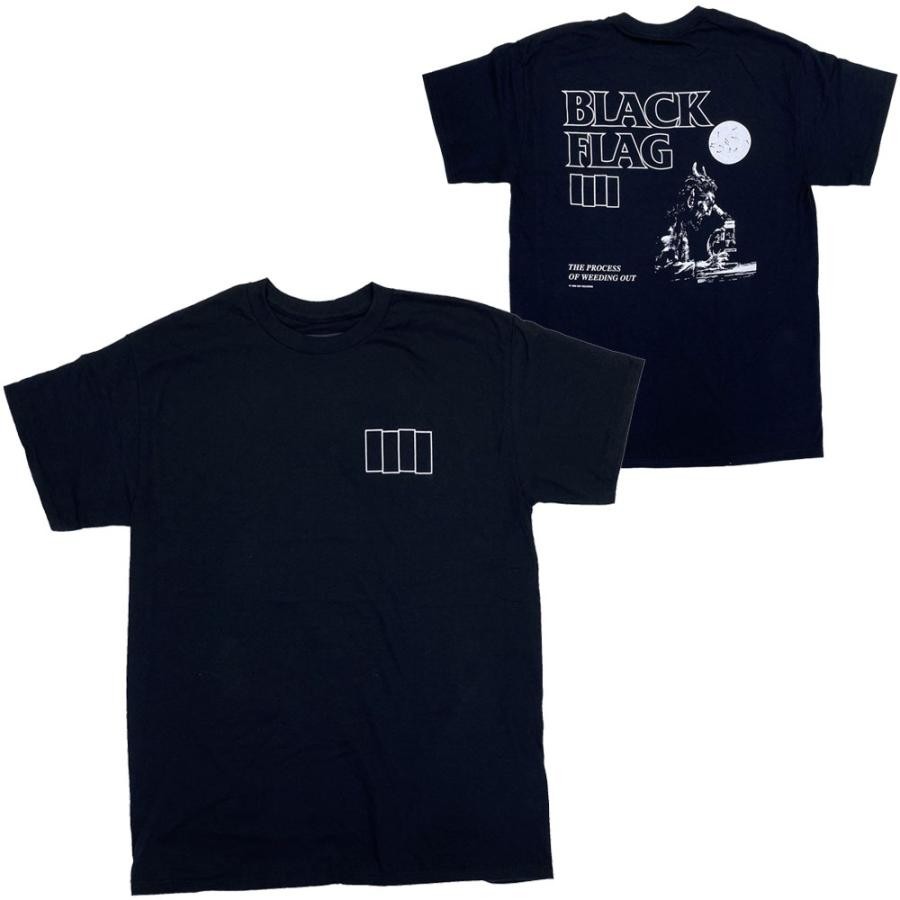 Black Flag Band The PROCESS OF WEEDING OUT Cotton Black T Shirt S-5XL JU761
