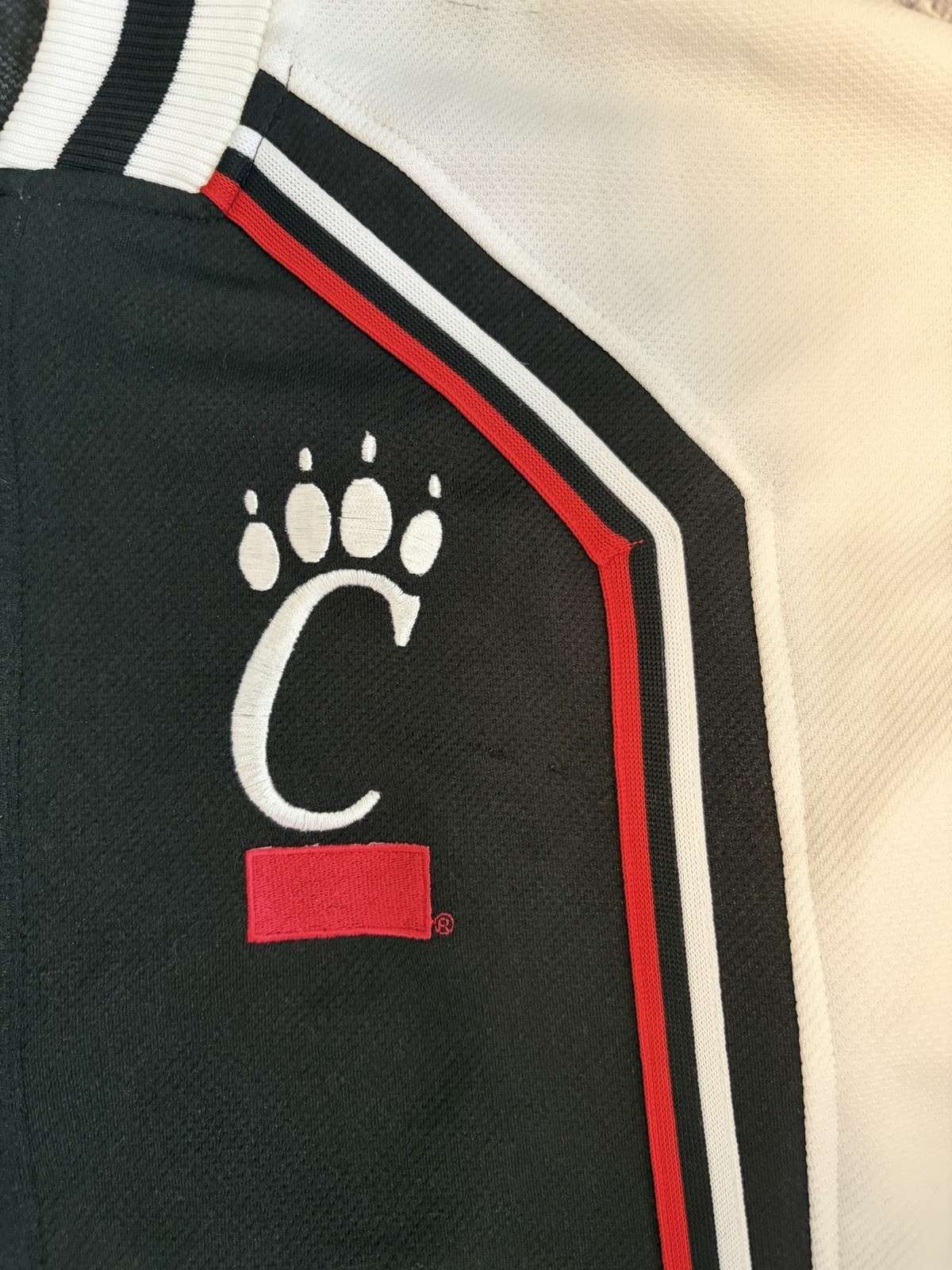 Rare 90s Vintage University of Cincinnati Bearcats Nike Basketball Warmup sz M gallery