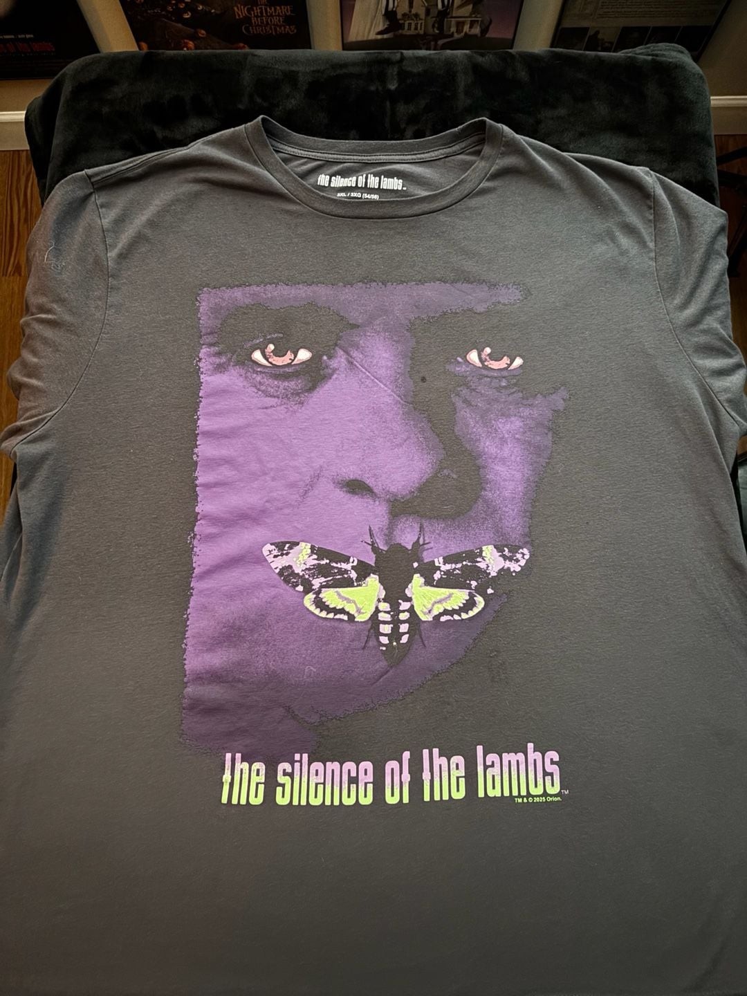 The Silence of the Lambs Hannibal Lecter Graphic T-Shirt 3XL gallery