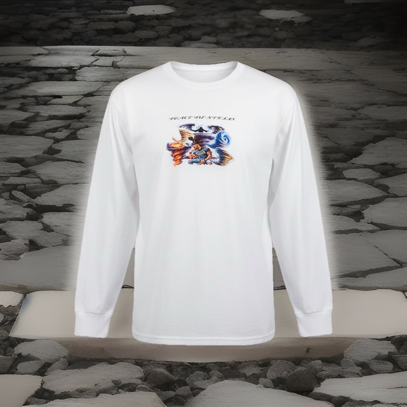 Gildan Mens G540 Heavy Cotton Preshrunk Tshirt Crew Neck Long Sleeve T-Shirt gallery
