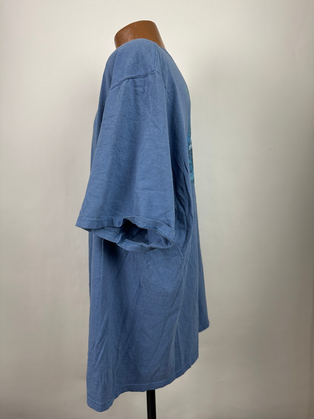 Vintage Sea World Shirt XXL Dolphin Underwater Ocean Outdoors Fish Nature Blue gallery